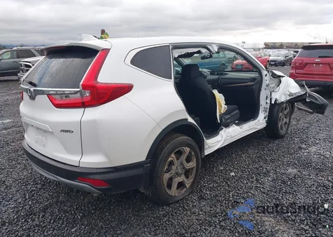 2019 Honda Cr-V Ex из США, поврежденный, VIN 7FARW2H53KE064057
